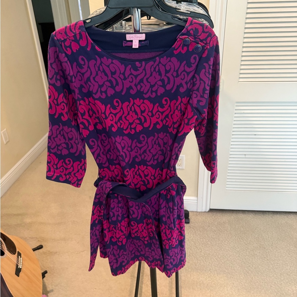 Lilly Pulitzer Pink and Purple Dress